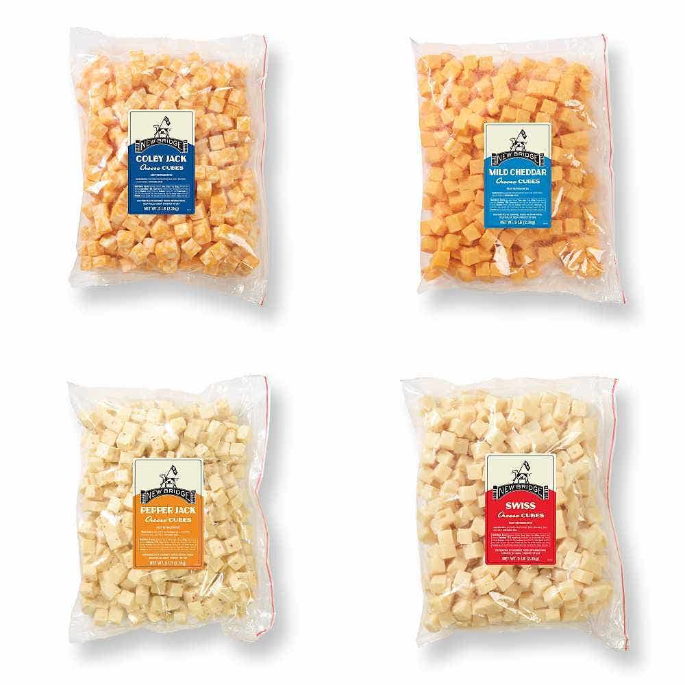 Assorted Cheese Cubes