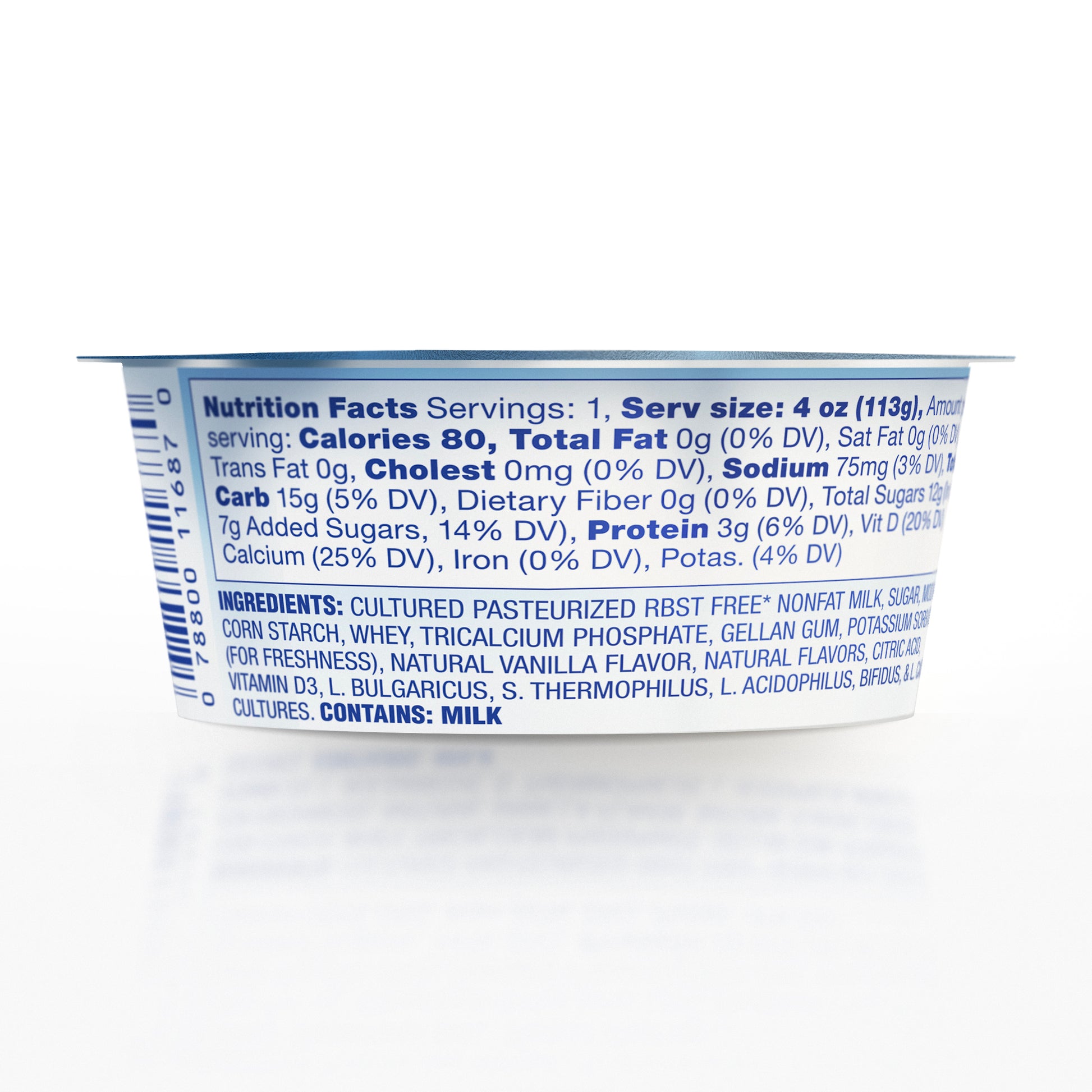 Nonfat Vanilla Yogurt