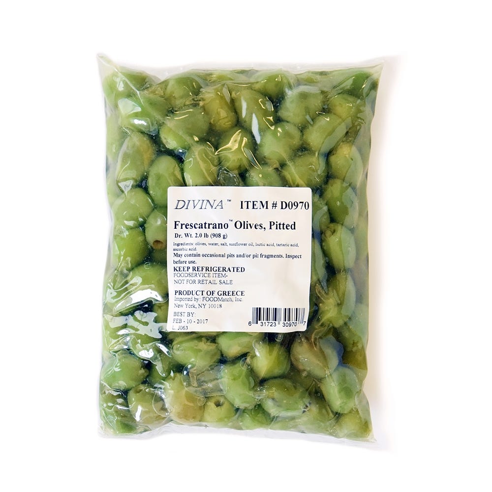 Frescatrano Olives Pitted