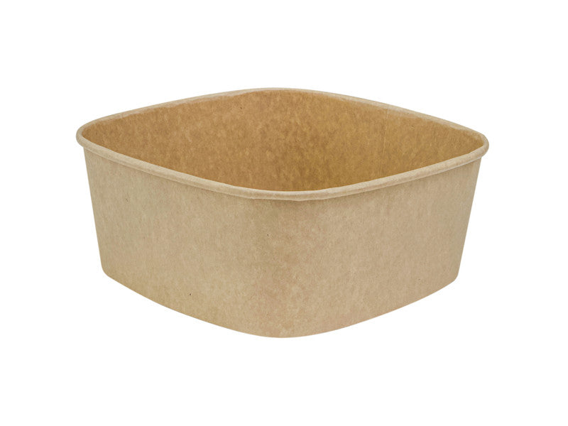Kraft 32oz Square Bowl