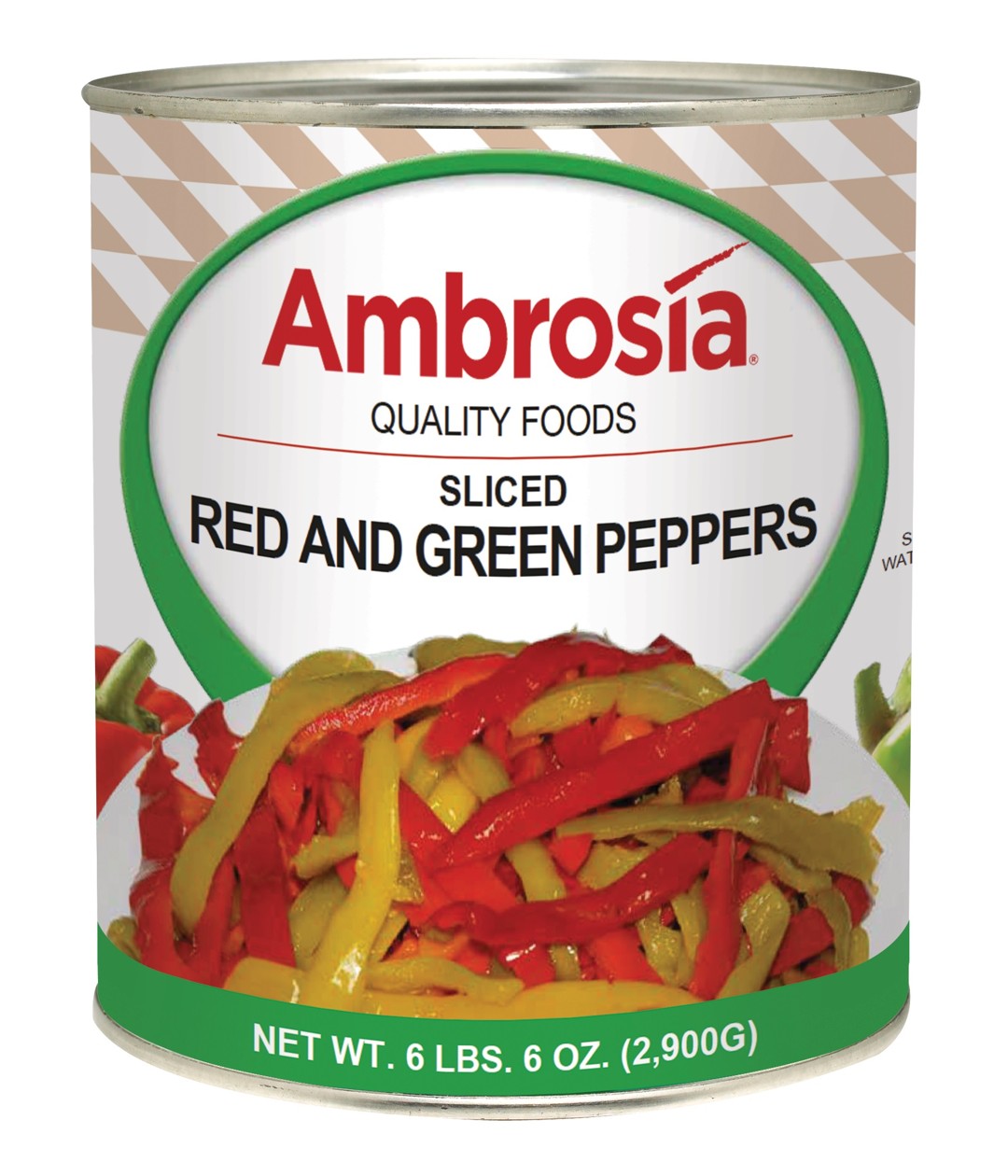 Red And Green Pepper Strips
