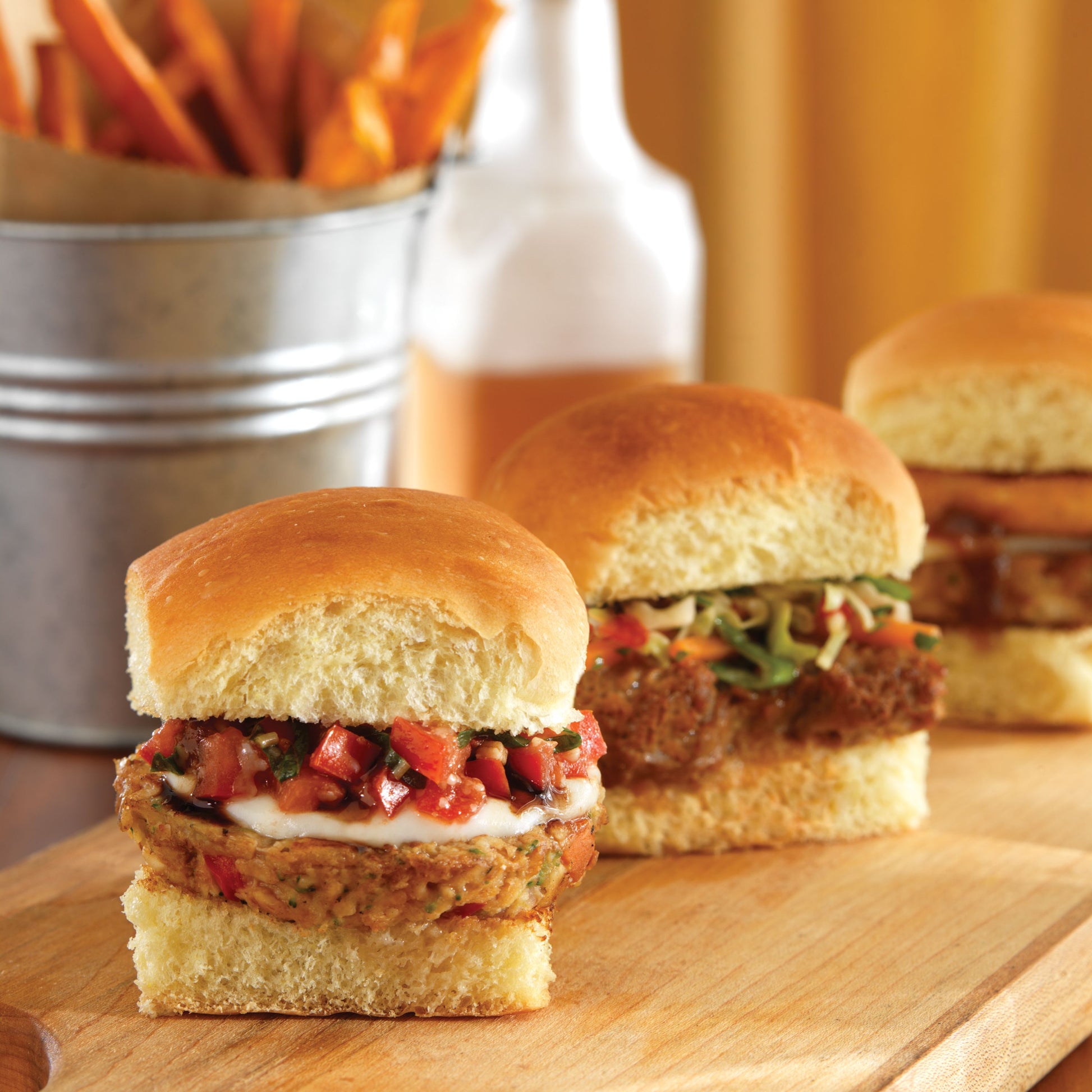 * Plant Based Malibu Veggie Burgers