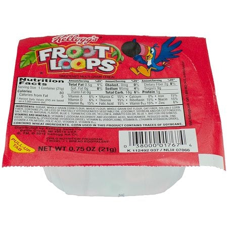 Froot Loops Cereal Bowl