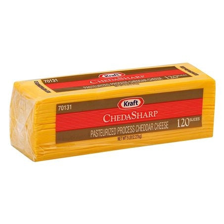 Sliced Sharp Cheddar 120 slices