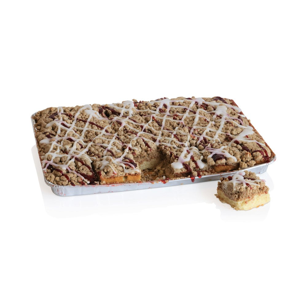 Raspberry Crumb Sheet Cake