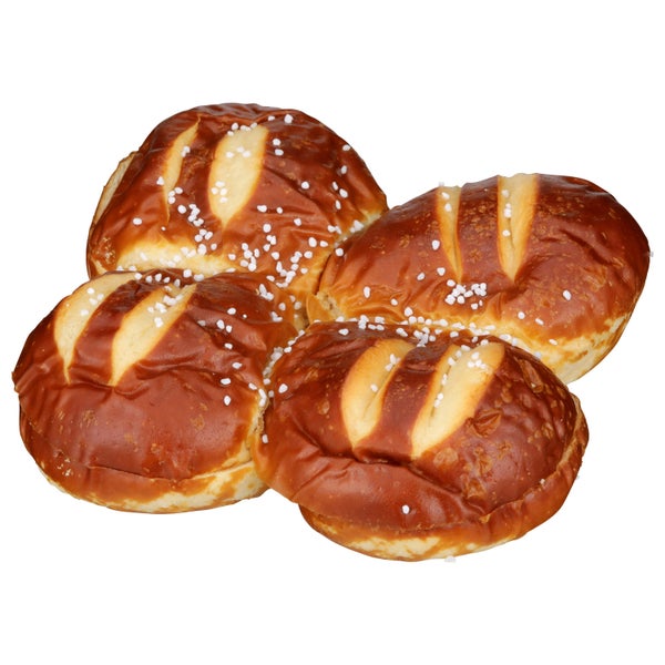 2.6oz Pretzel Hamburger Buns