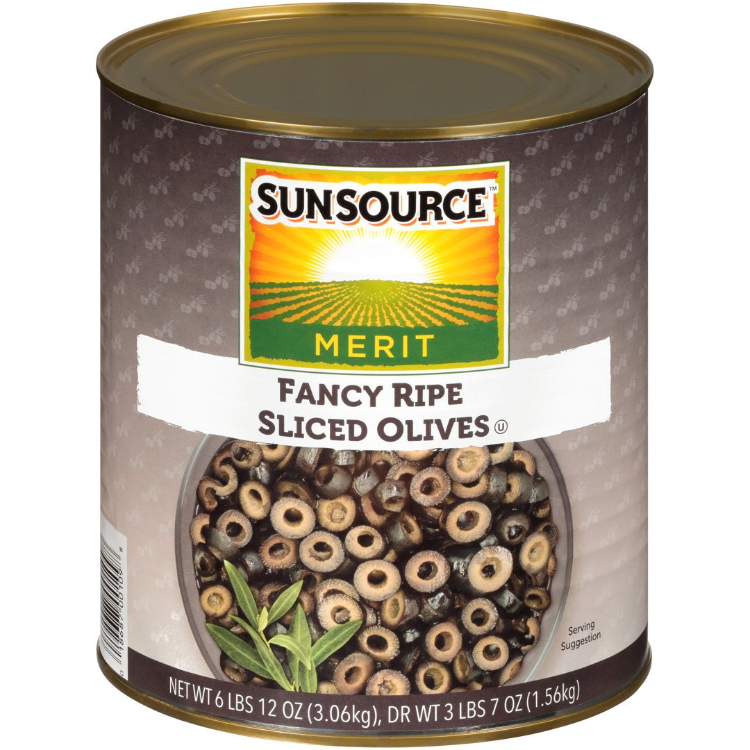Sliced Black Olive California