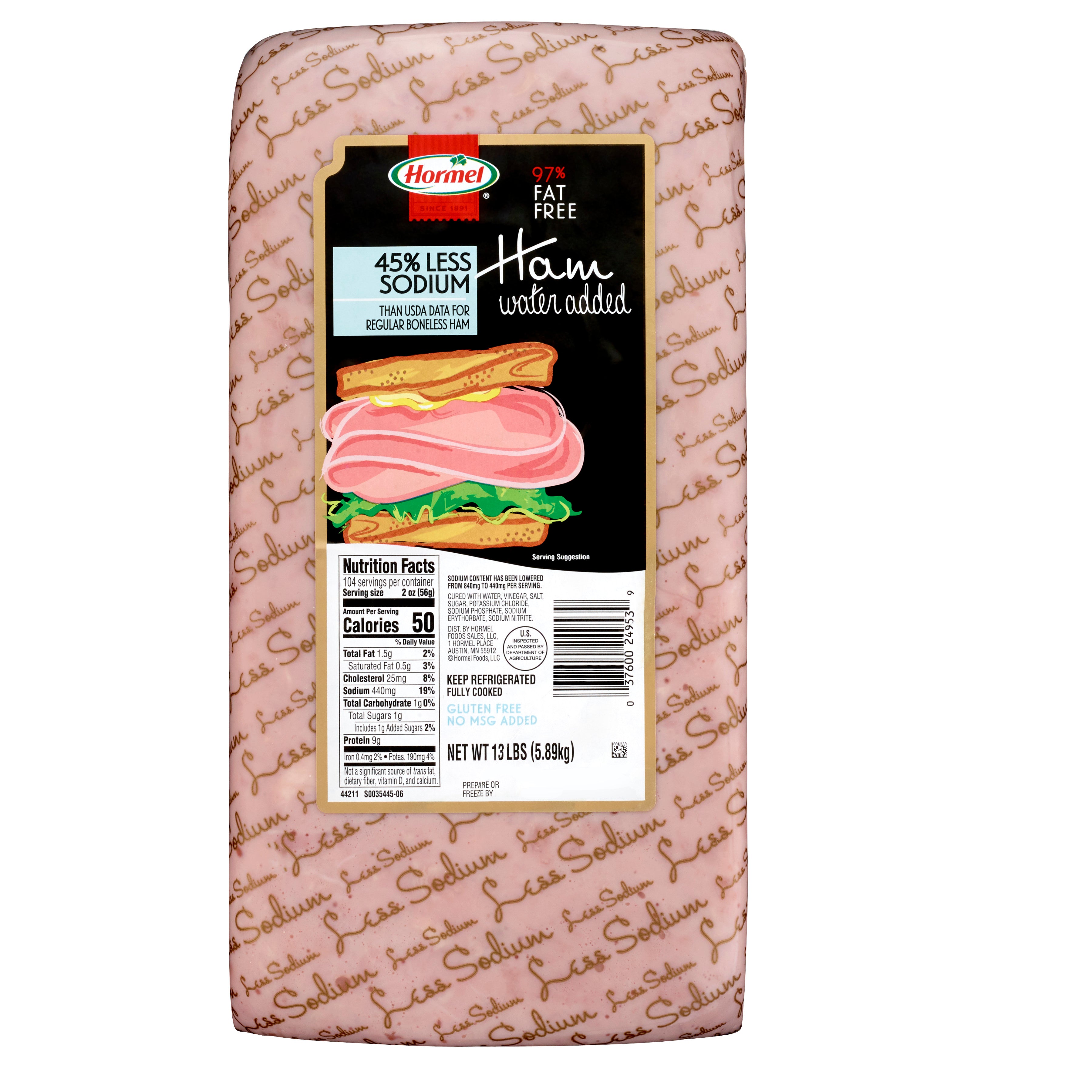 Low Salt Premium Ham 97%