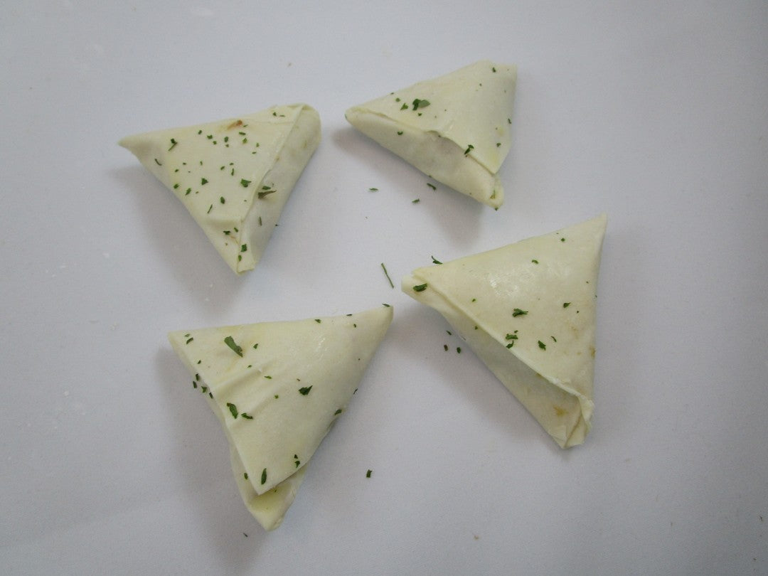 Fig & Fontina in Phyllo Triangle