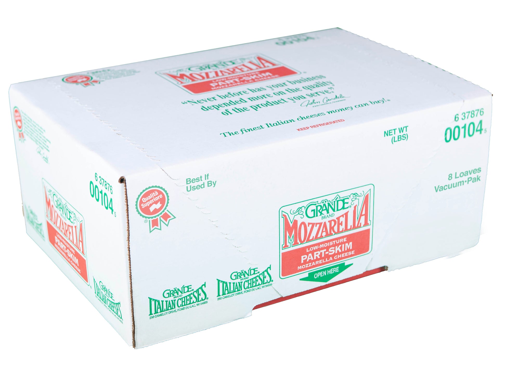 Part Skim Mozzarella Cheese Loaf