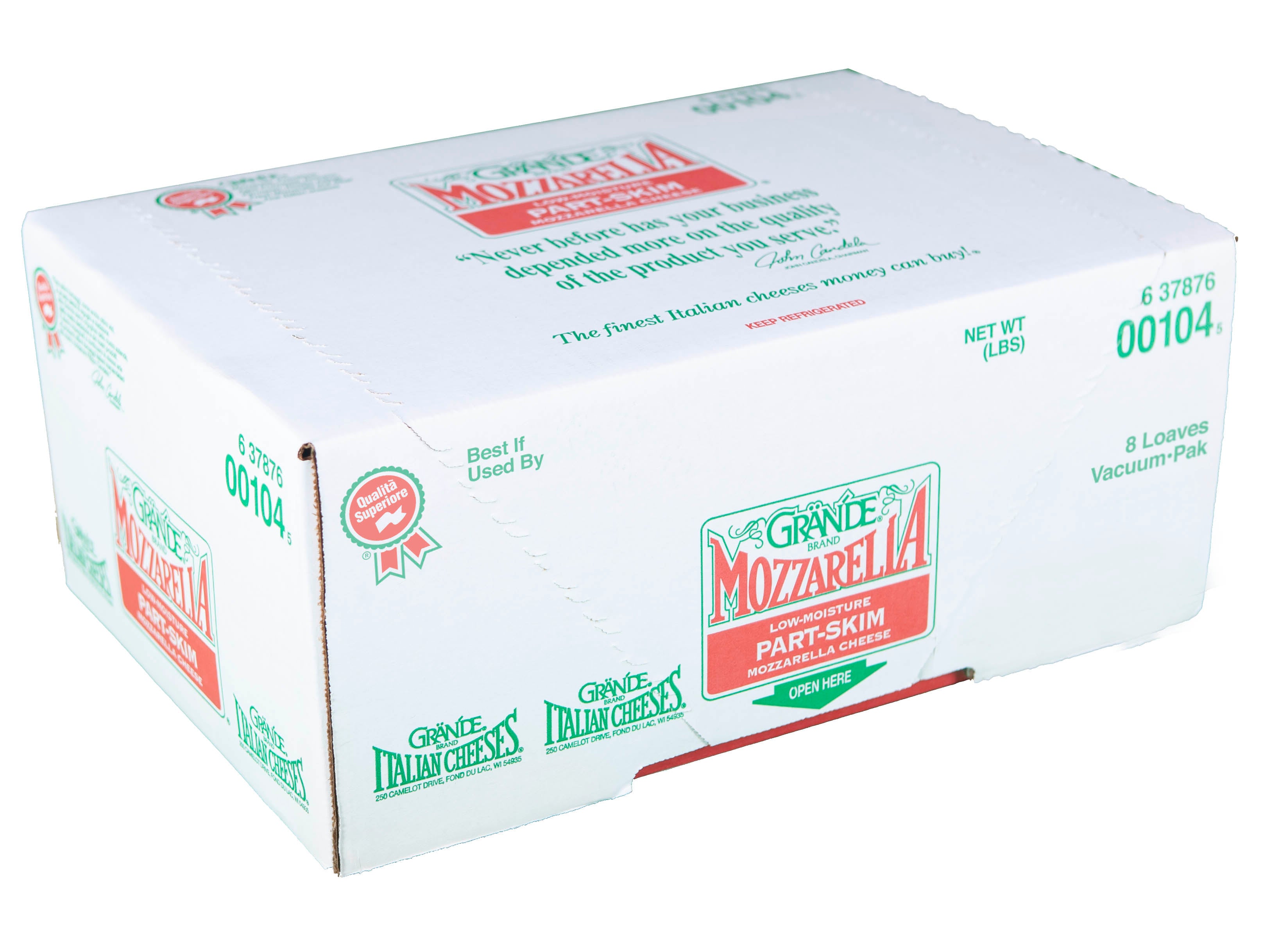 Part Skim Mozzarella Cheese Loaf