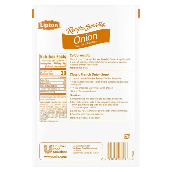 * Onion Soup Mix