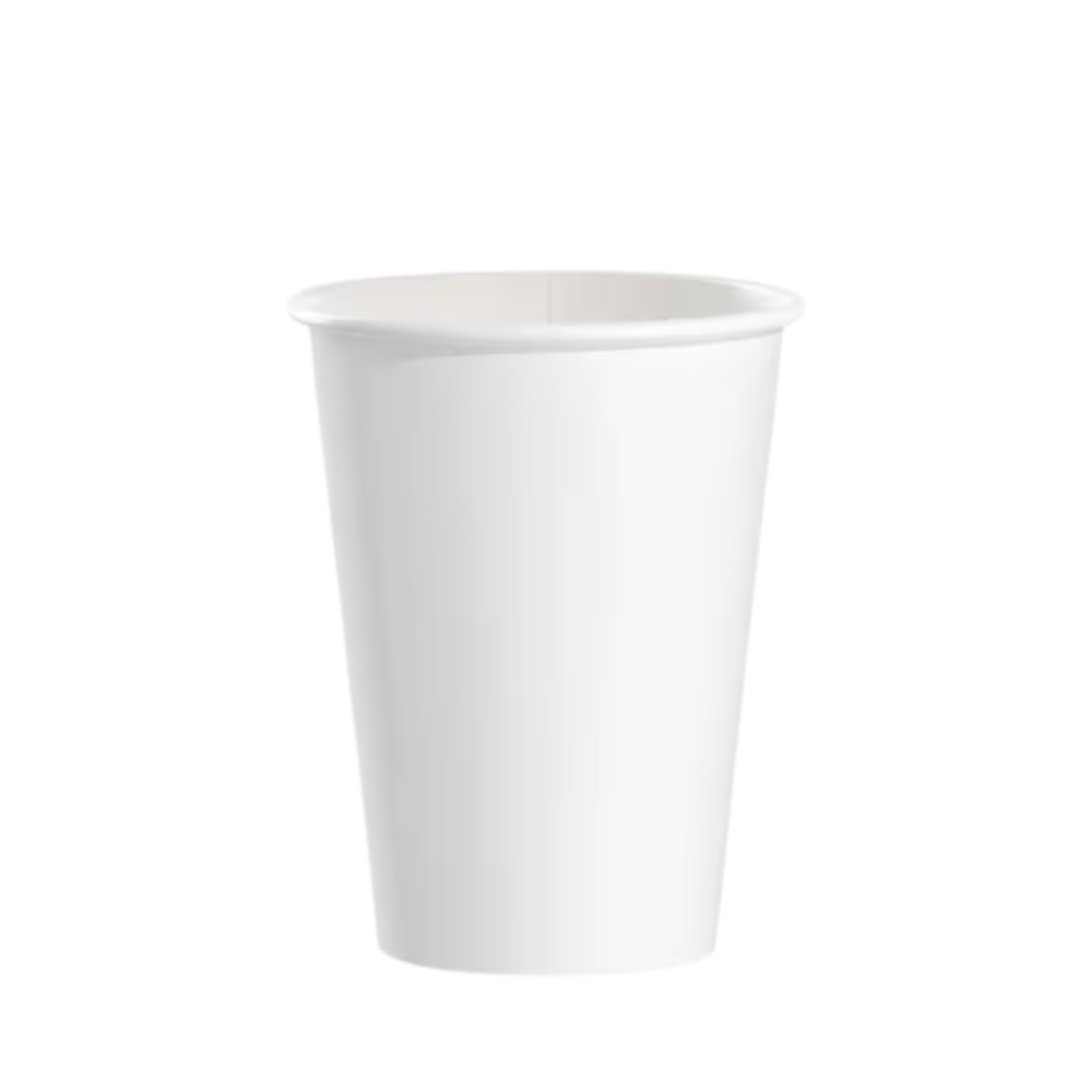 12oz White Paper Hot Cup