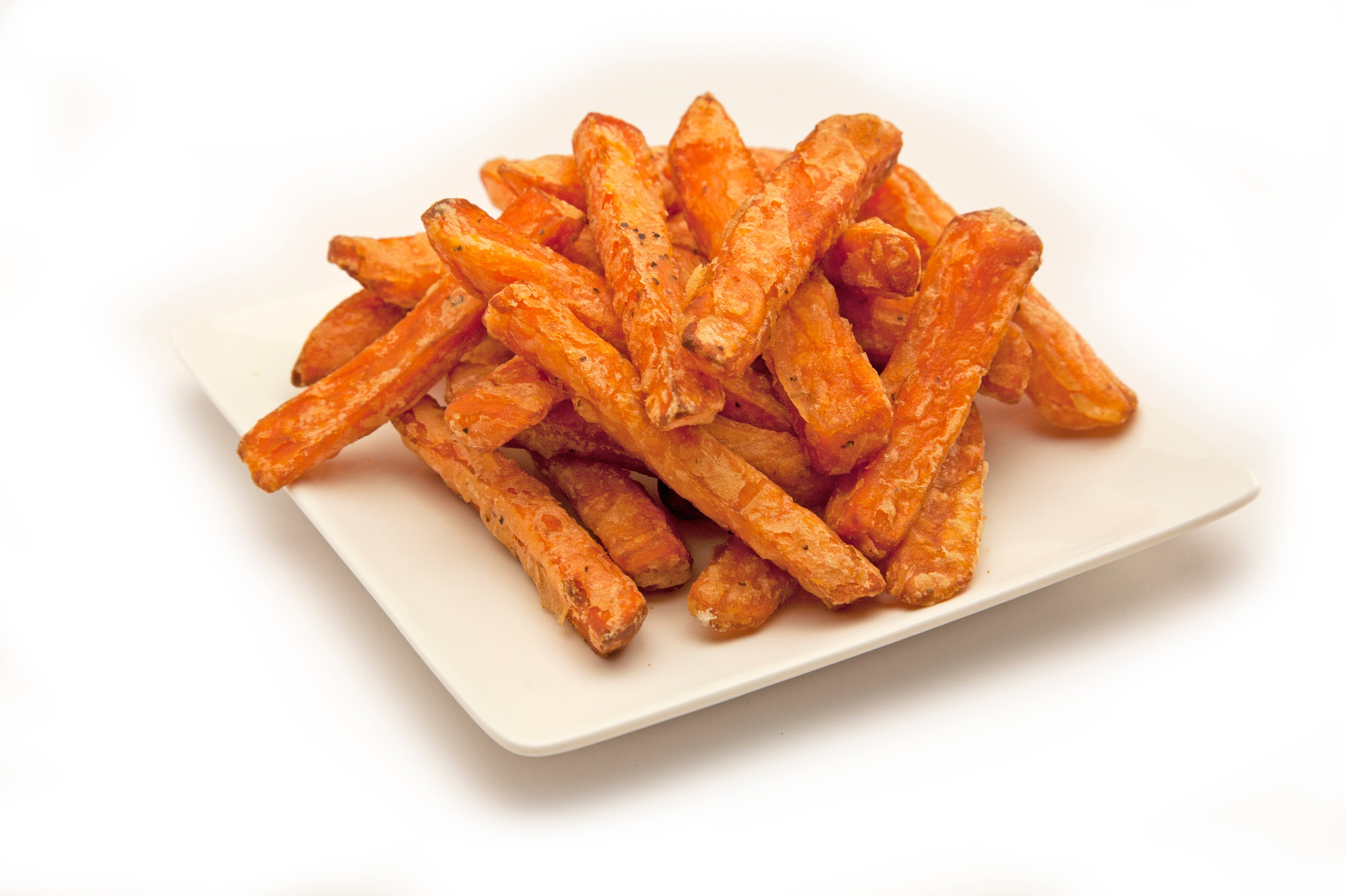 * 3/8 Inch Seasoned Sweet Potato Fries