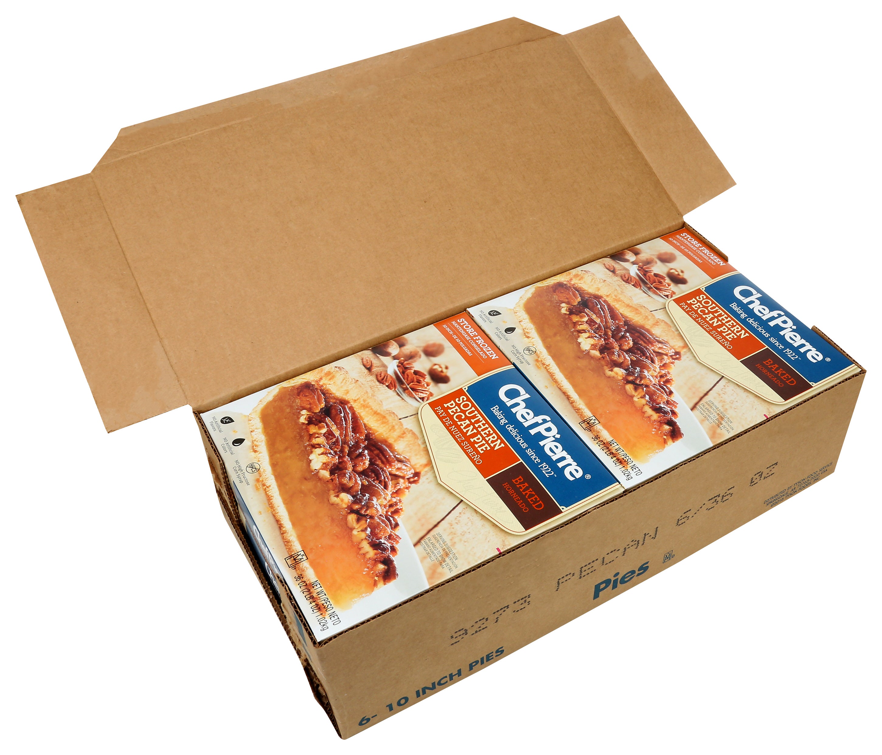 * 10 Inch Prebaked Pecan Pie