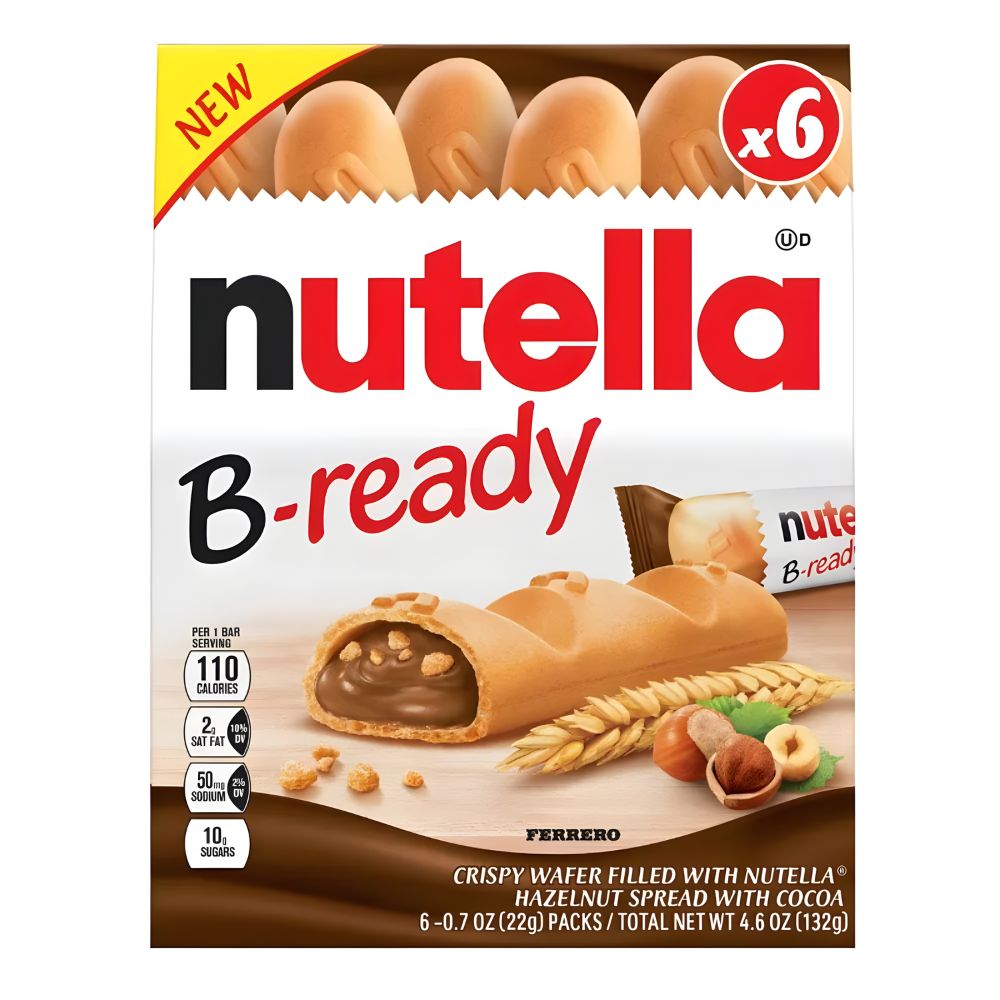 B-Ready Nutella Filled Wafer Shell IW