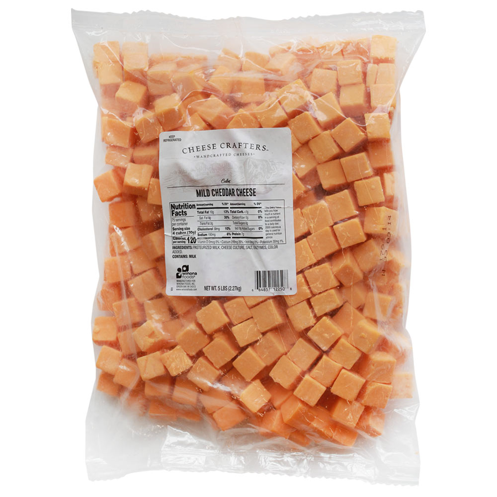 Cheddar Cheese Cubes