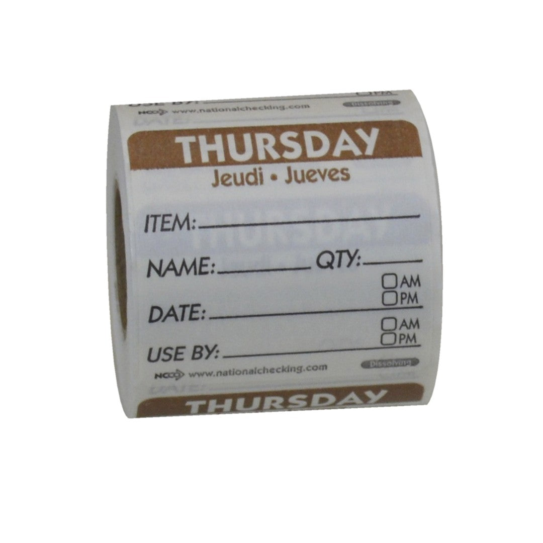 Labels Thursday