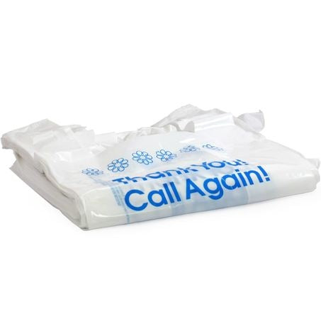 T-Shirt Heavy Duty Plastic Shopping Bag