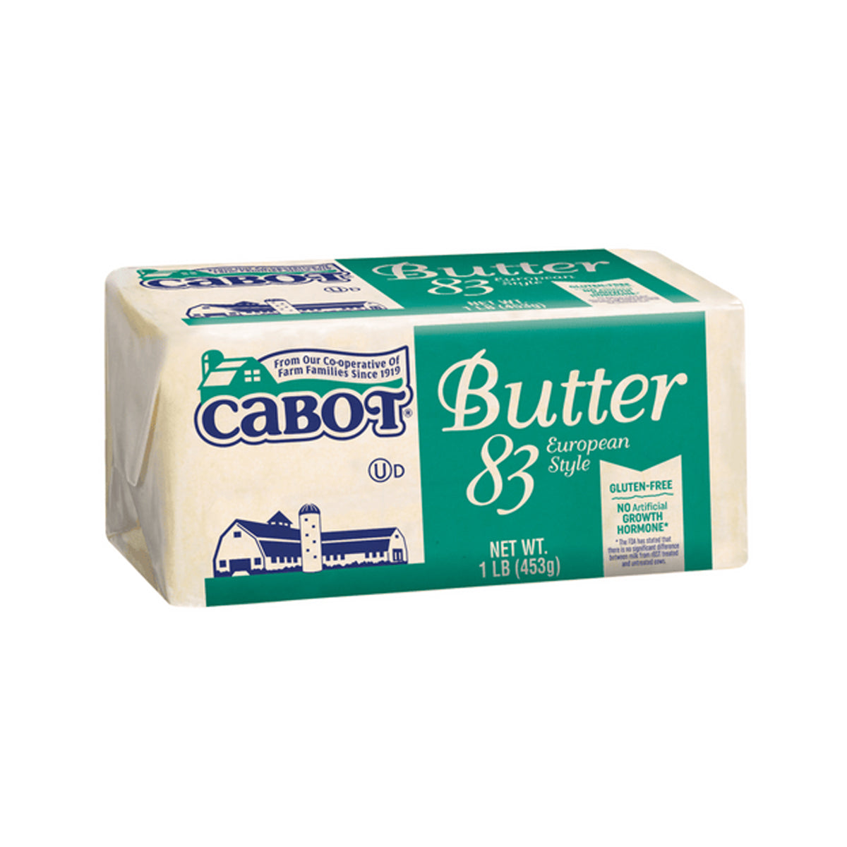 Unsalted Euro Style 83% Butter Bricks