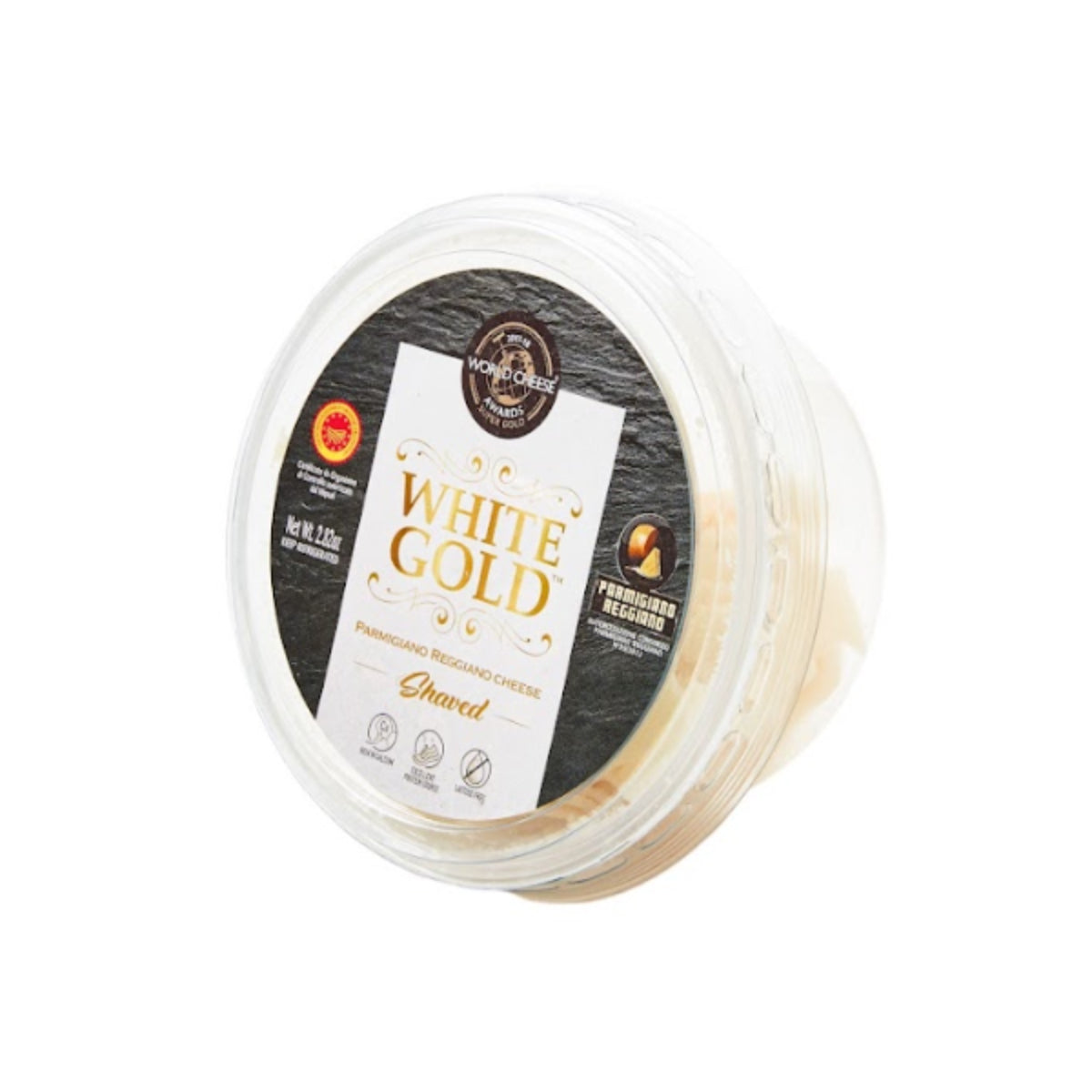 White Gold Label 24 Month Aged Shaved Parmigiano Reggiano