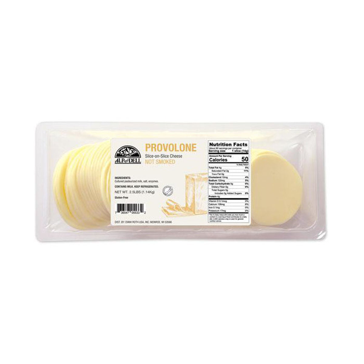 Sliced Provolone Cheese