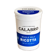 Whole Milk Ricotta 3lb Tub
