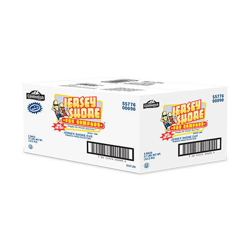 * 3/8 Inch Skin-On Seasoned Jersey Fries