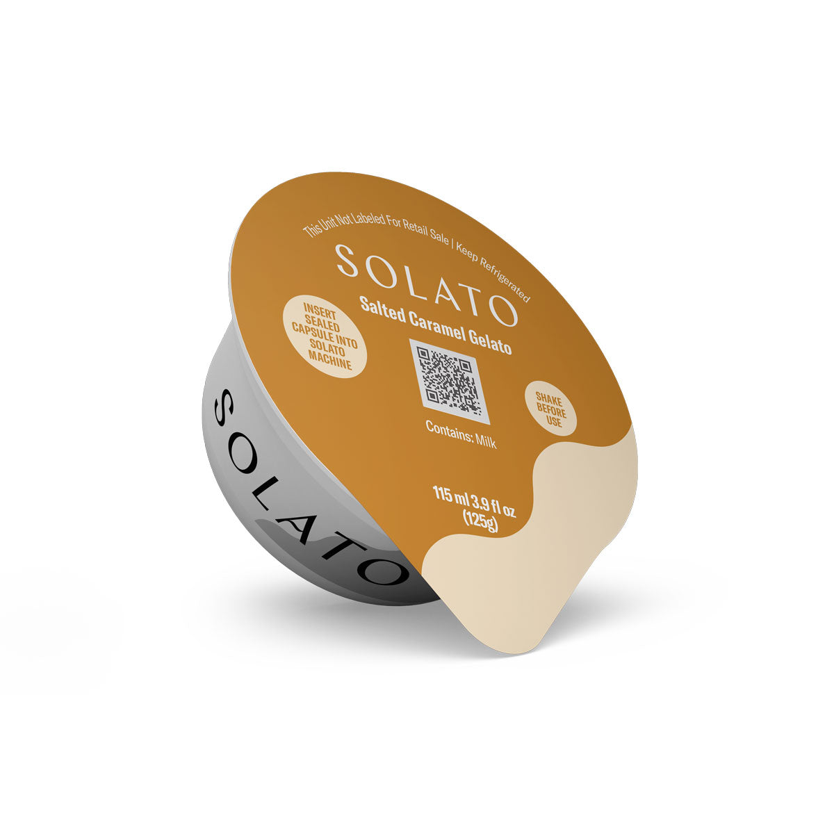 Salted Caramel Gelato Base Cups