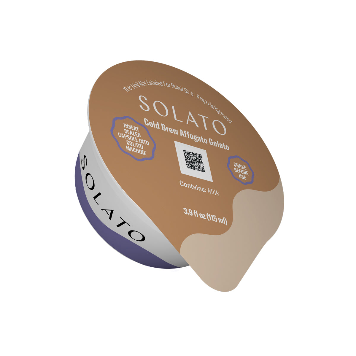 Cold Brew Affogato Coffee Gelato Mix Cup