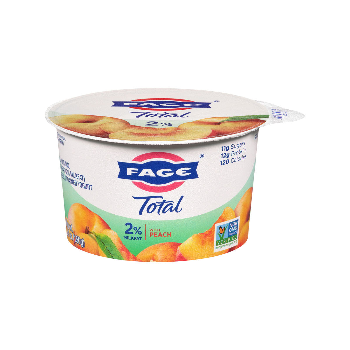 2% Peach Greek Yogurt