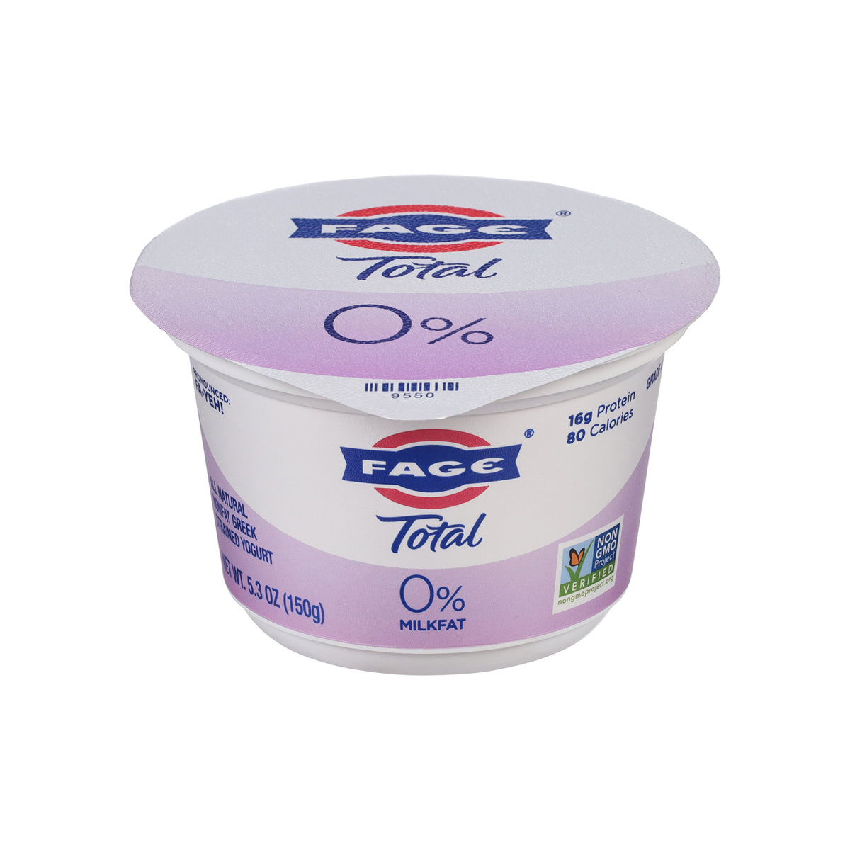 0% Plain Greek Yogurt
