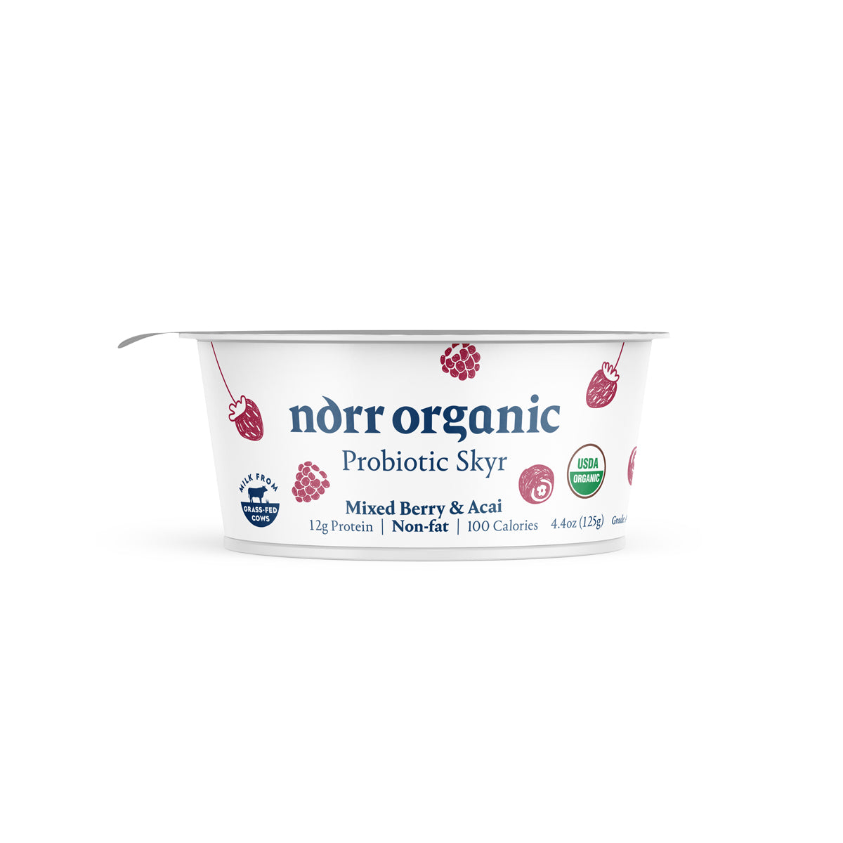 Nonfat Mixed Berry & Acai Skyr Yogurt