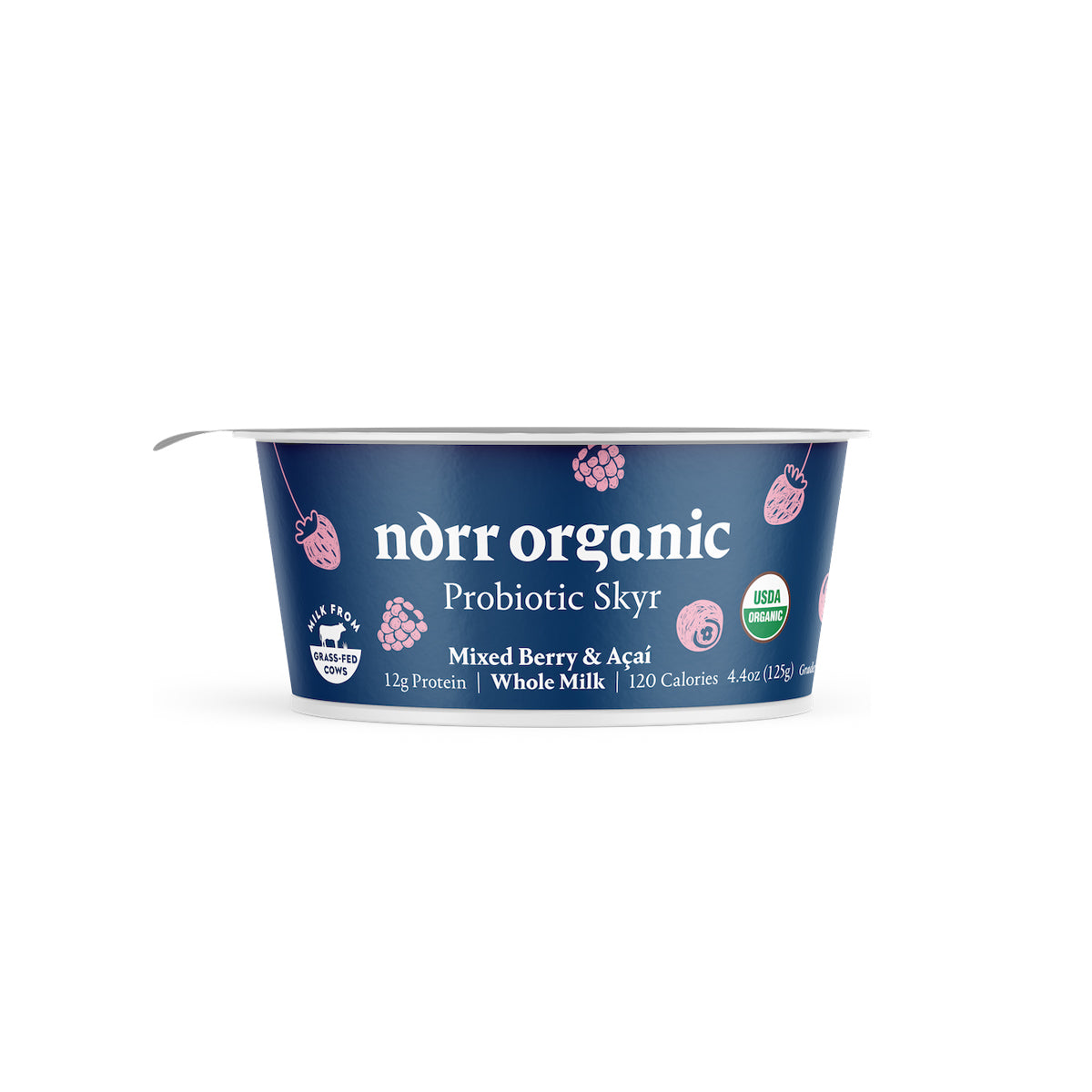 Whole Milk Mixed Berry & Acai Skyr Yogurt