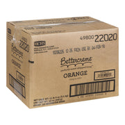 Orange Icing in Pastry Bag