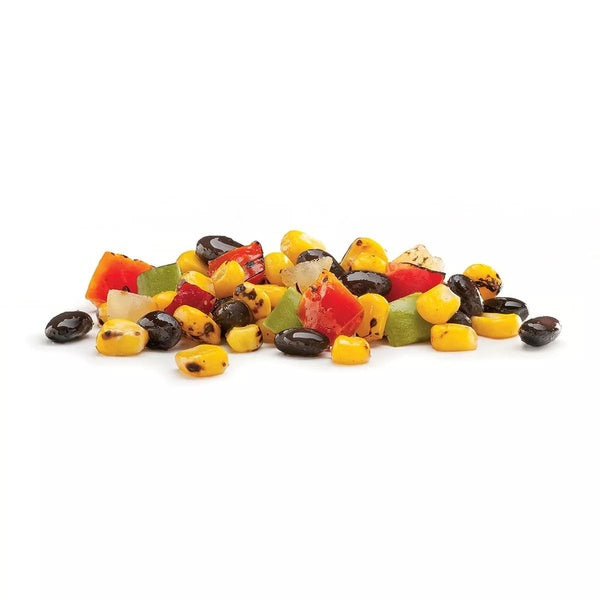 * Flame Roasted Corn and Black Bean Fiesta Blend