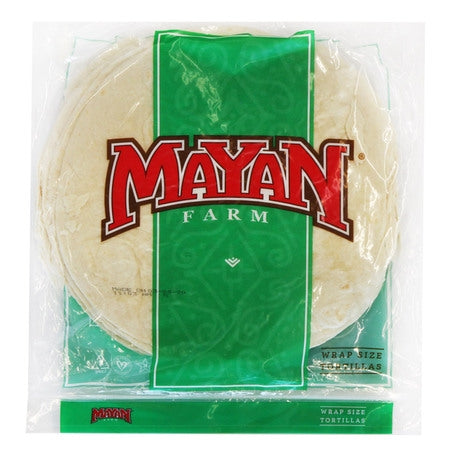 12 Inch White Flour Tortilla