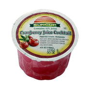 Cranberry Juice Cocktail Frozen 4oz Cup