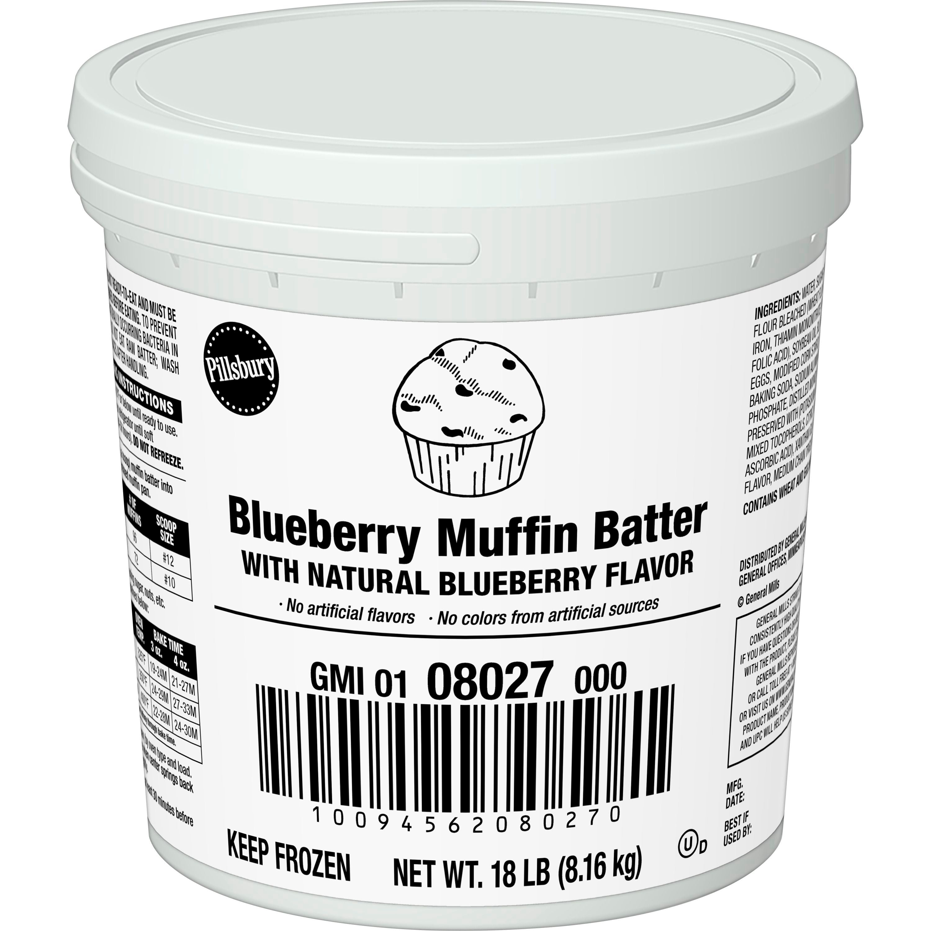Muffin Batter Pail Frozen Blueberry