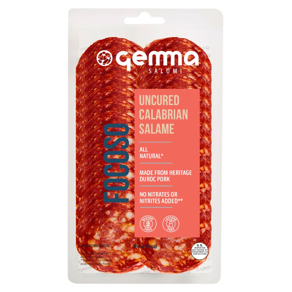Sliced Calabrian Style Uncured Salame