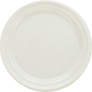 7 Inch White Plastic Plate