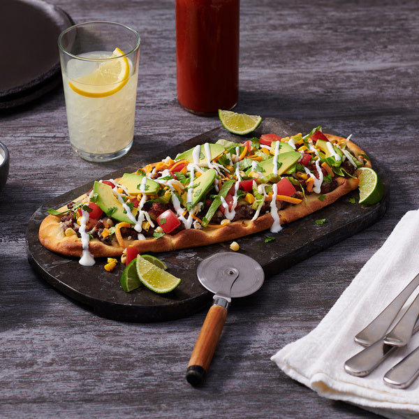 Oval Thin Flatbread 13x5