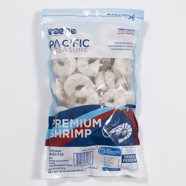 8-12 White Shrimp P&D T-On