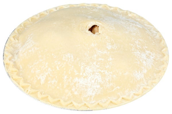 * 10in Unbaked Apple Pie