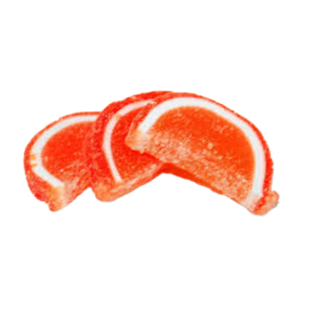 Slice Orange Fruit Jelly