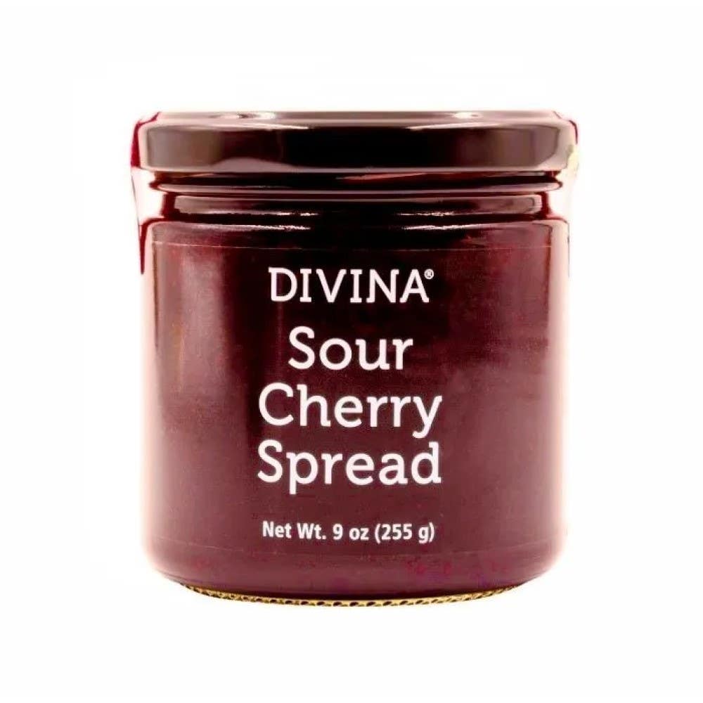 Divina Sour Cherry Spread 9 oz