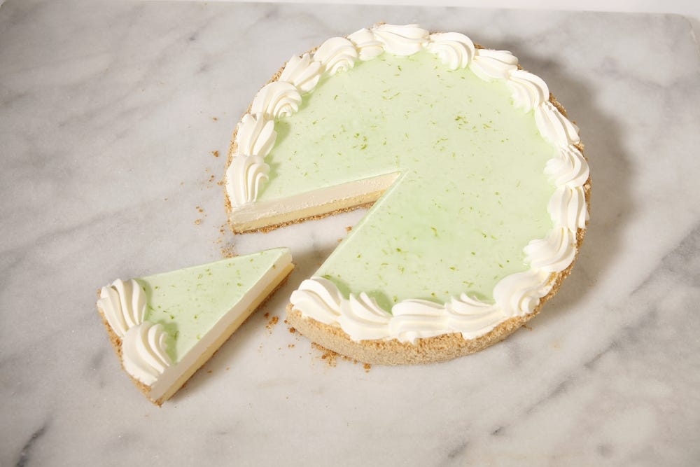 Double Decker Key Lime Pie 14 Slices