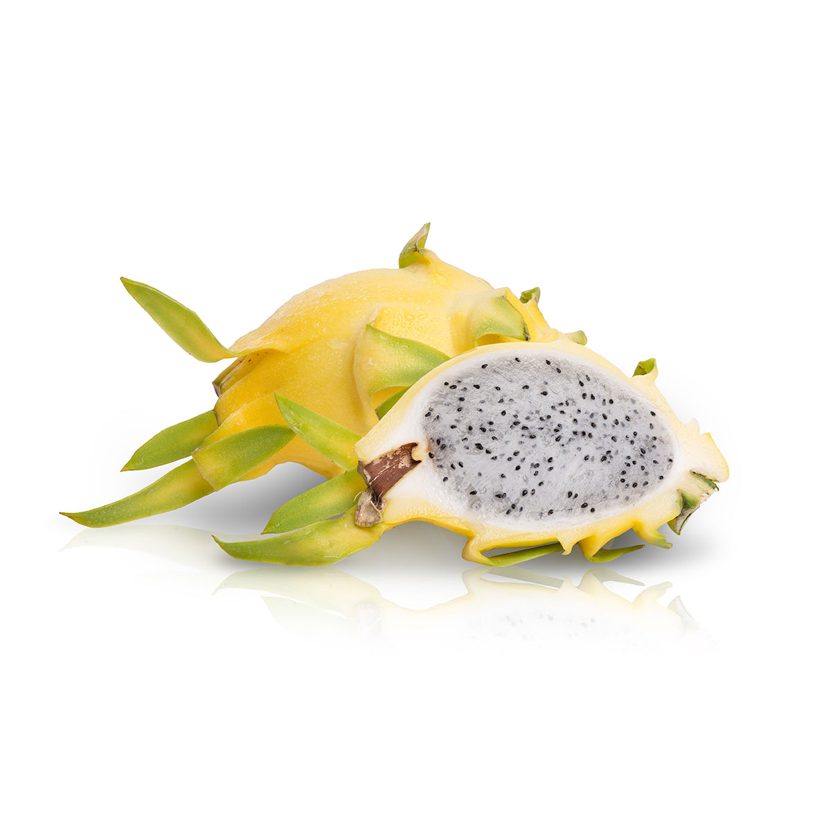 Yellow Skin White Flesh Dragon Fruit