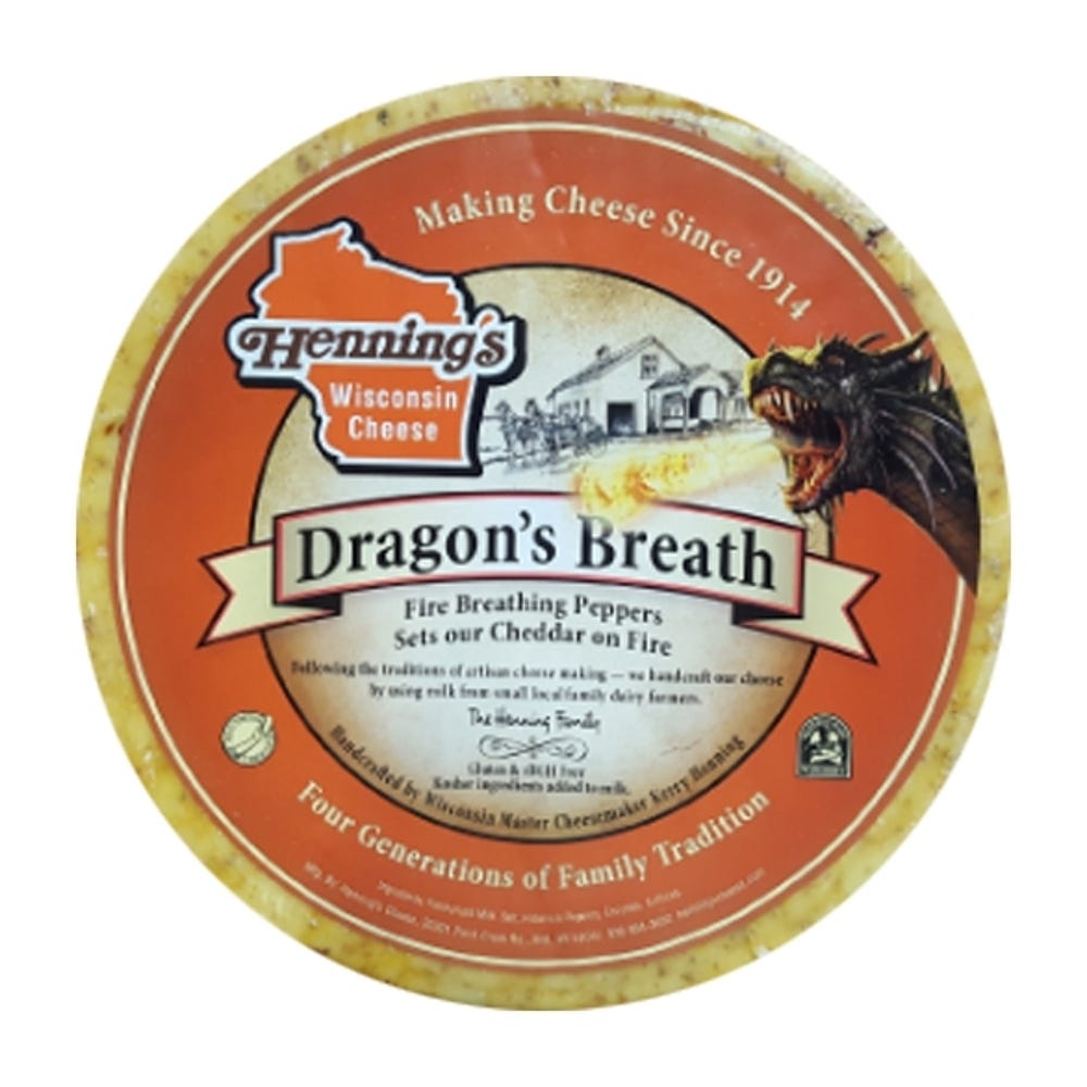 Dragon's Breath Cheddar Wheel