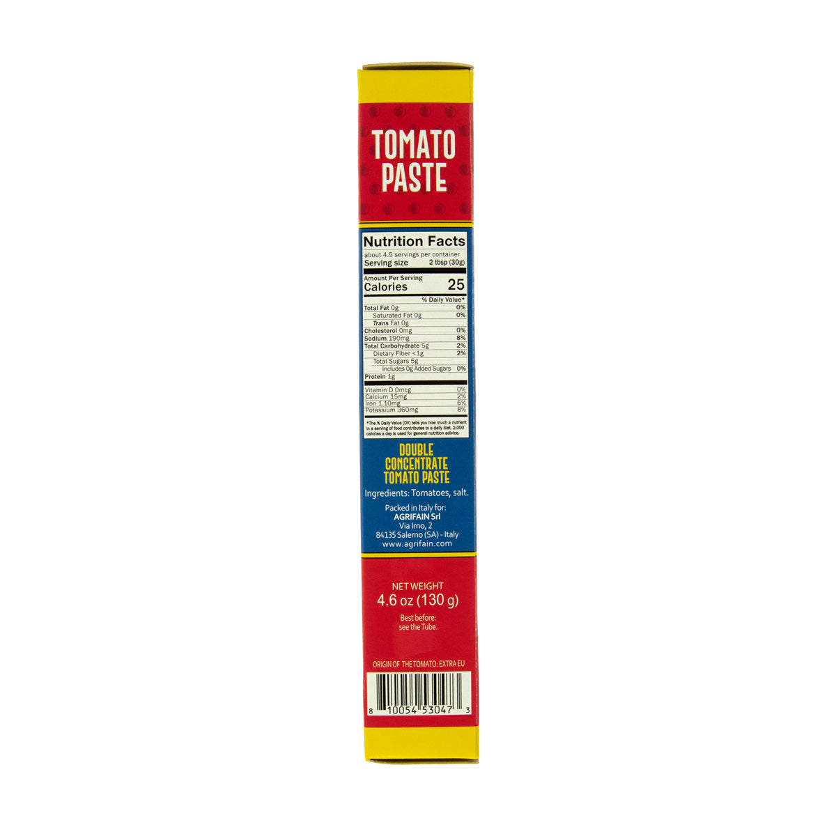 Double Concentrated Tomato Paste Tube